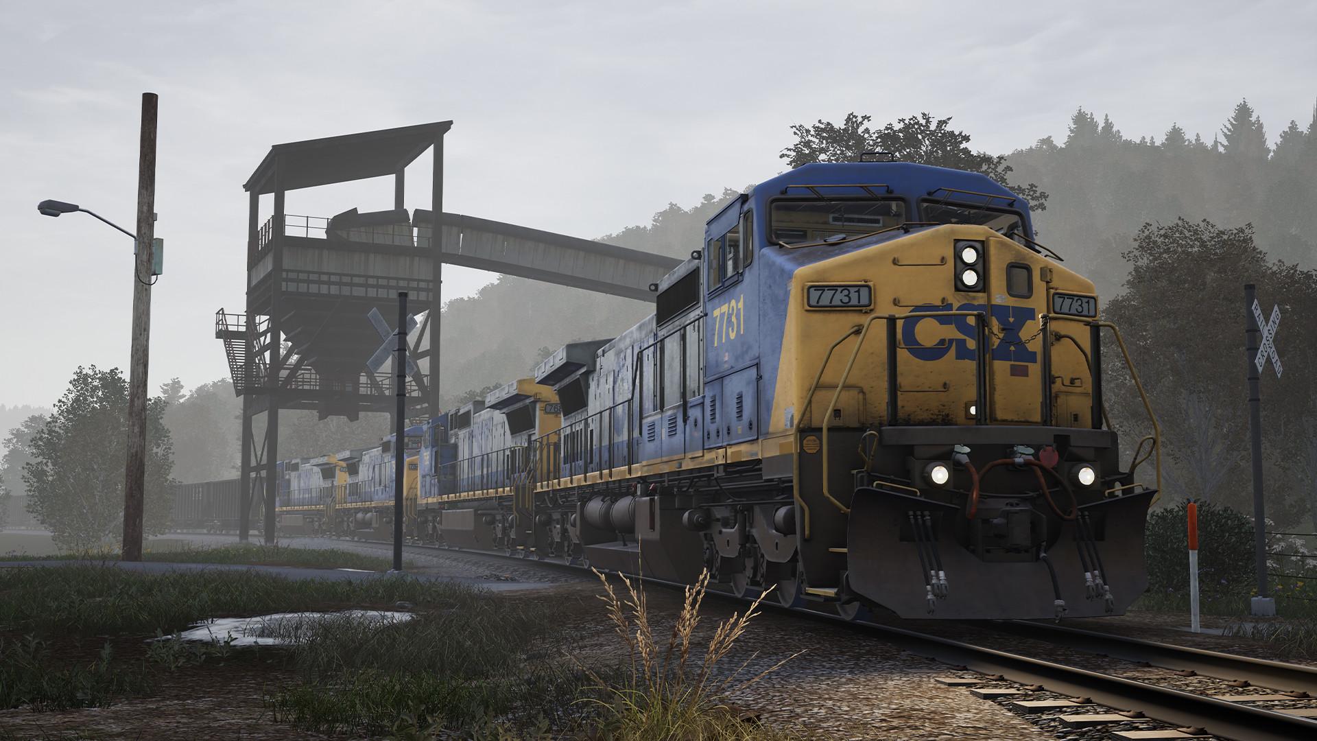 Train Sim World 2 - CSX C40-8W Loco Add-On DLC ستيم كود رقمي