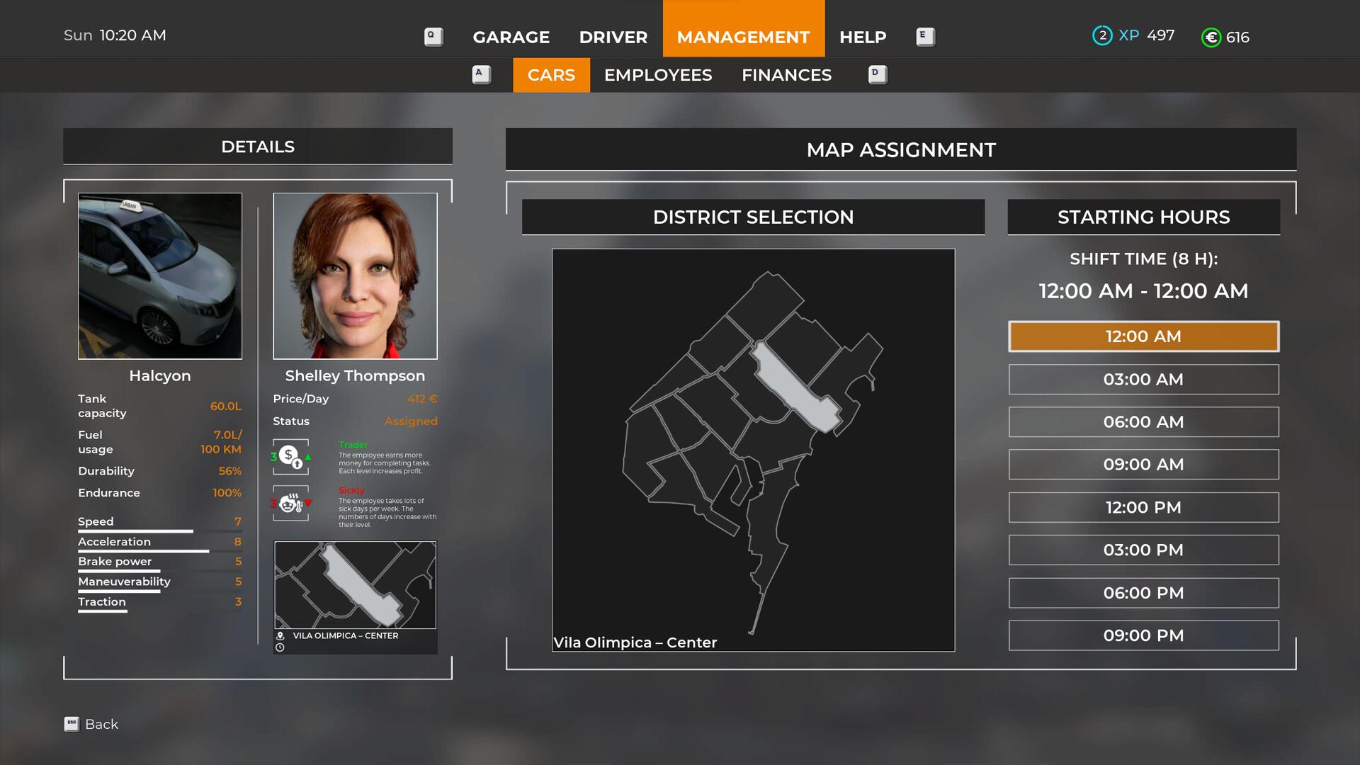 Taxi Life: A City Driving Simulator بي سي ستيم حساب