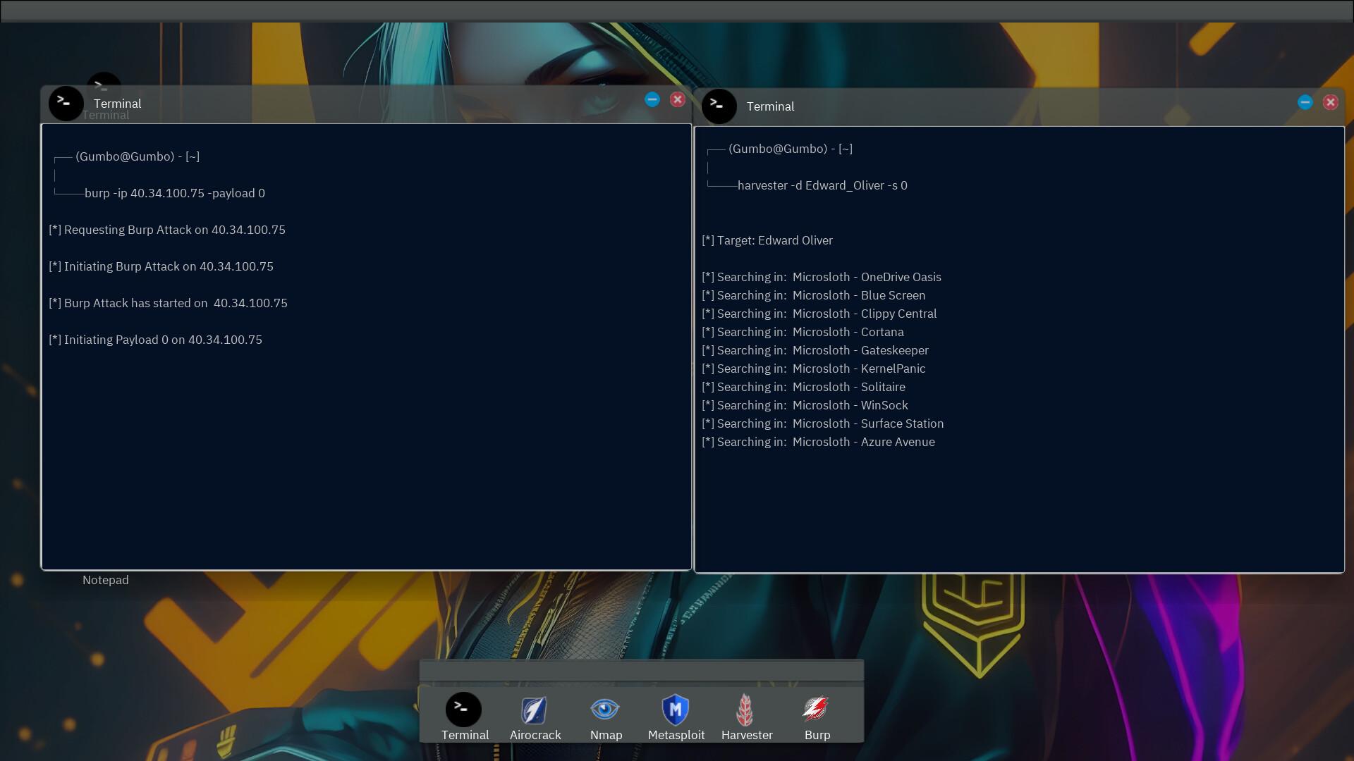 Anonymous Hacker Simulator بي سي ستيم حساب