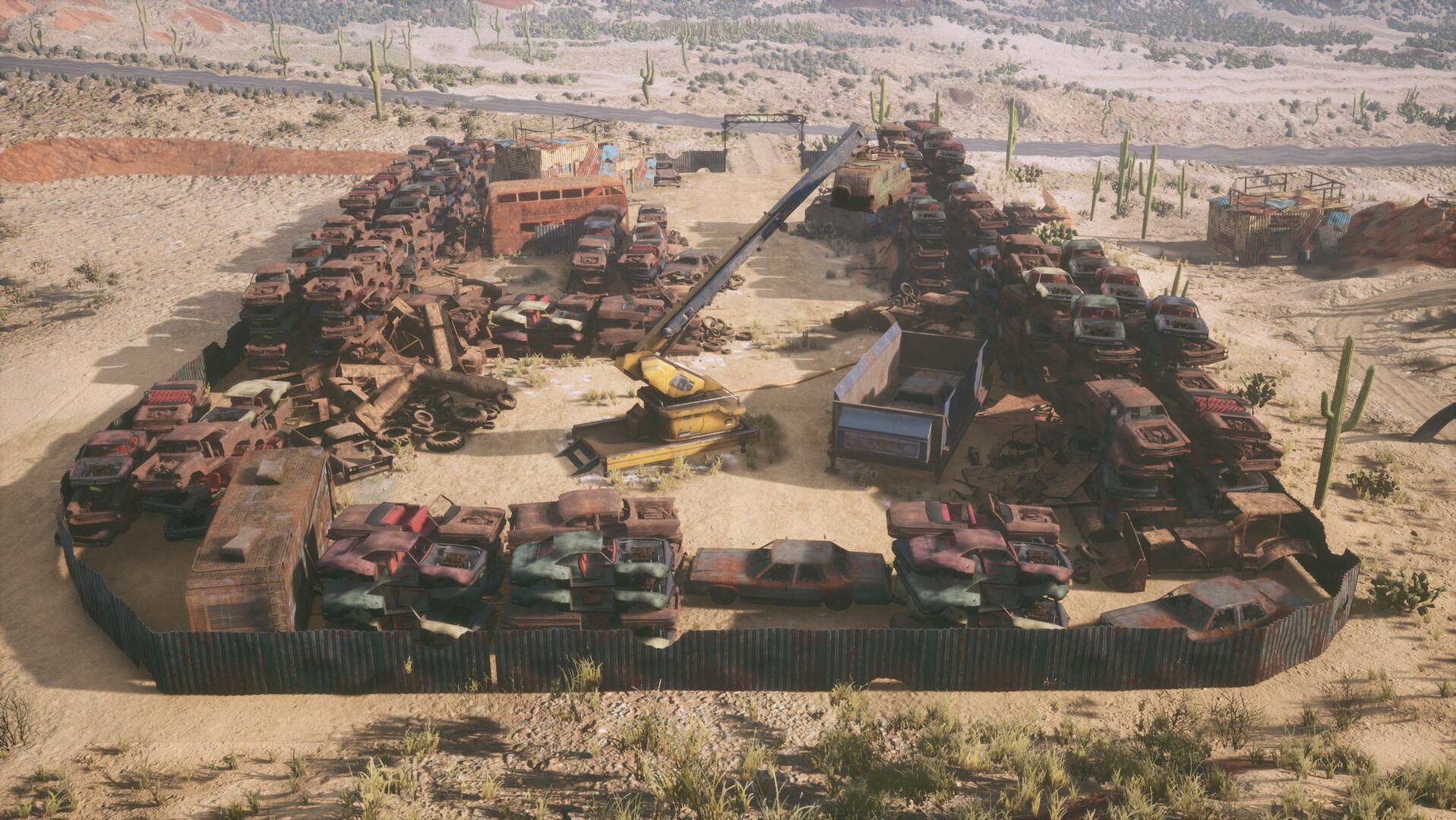 Gas Station Simulator - Car Junkyard DLC ستيم كود رقمي