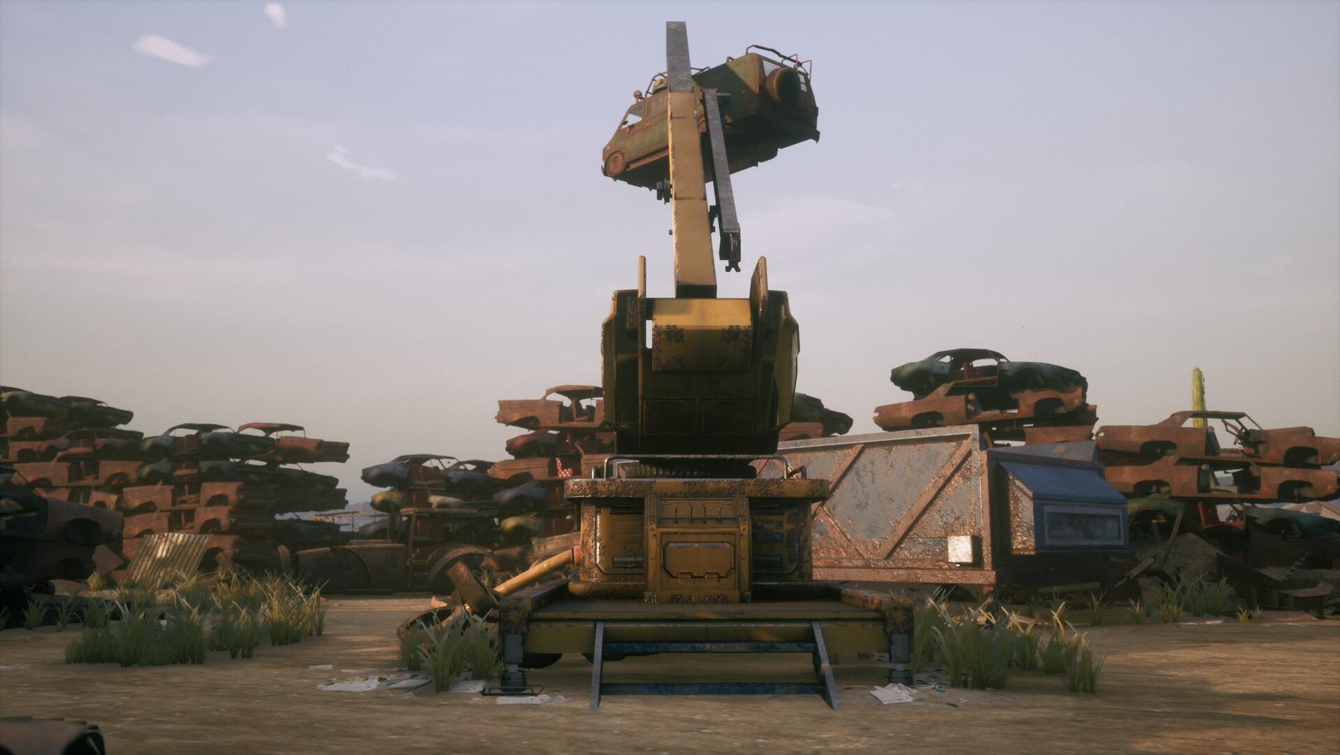 Gas Station Simulator - Car Junkyard DLC ستيم كود رقمي