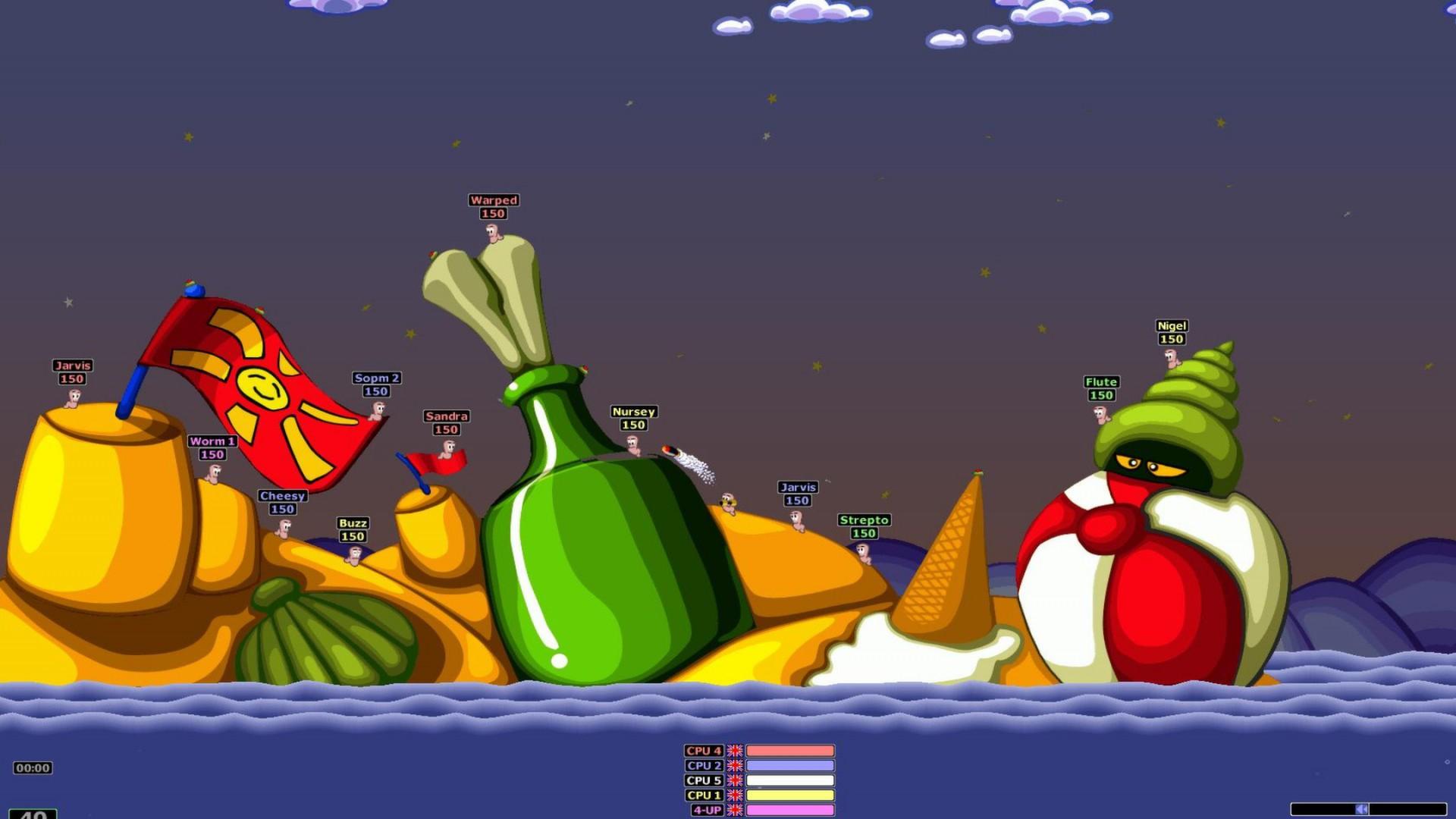 Worms Rumble Vs. Retro حزمة ستيم حساب