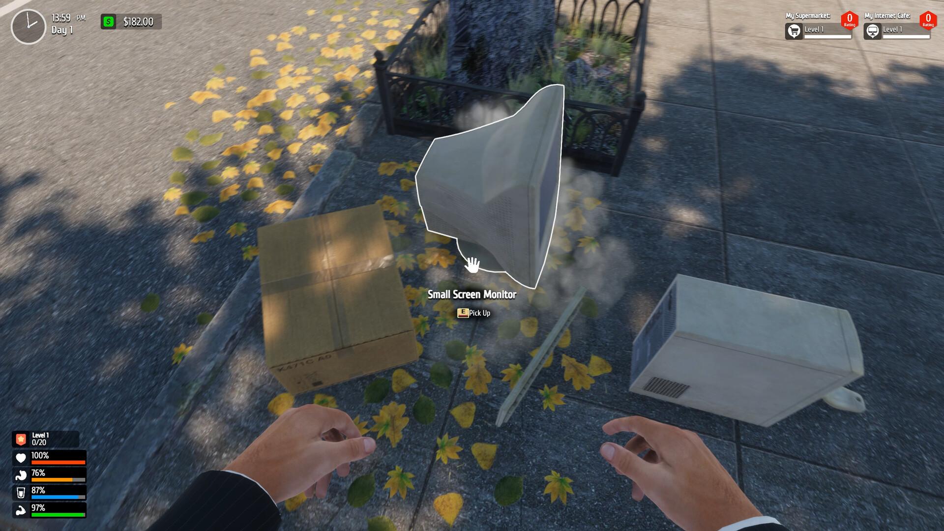 Internet Cafe & Supermarket Simulator 2024 بي سي ستيم حساب