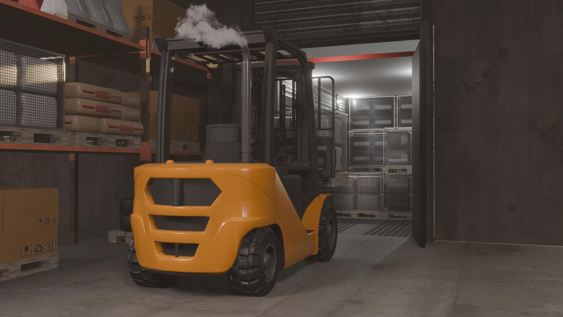 Forklift Simulator (By Mustafa AlimoğLu) بي سي ستيم كود رقمي