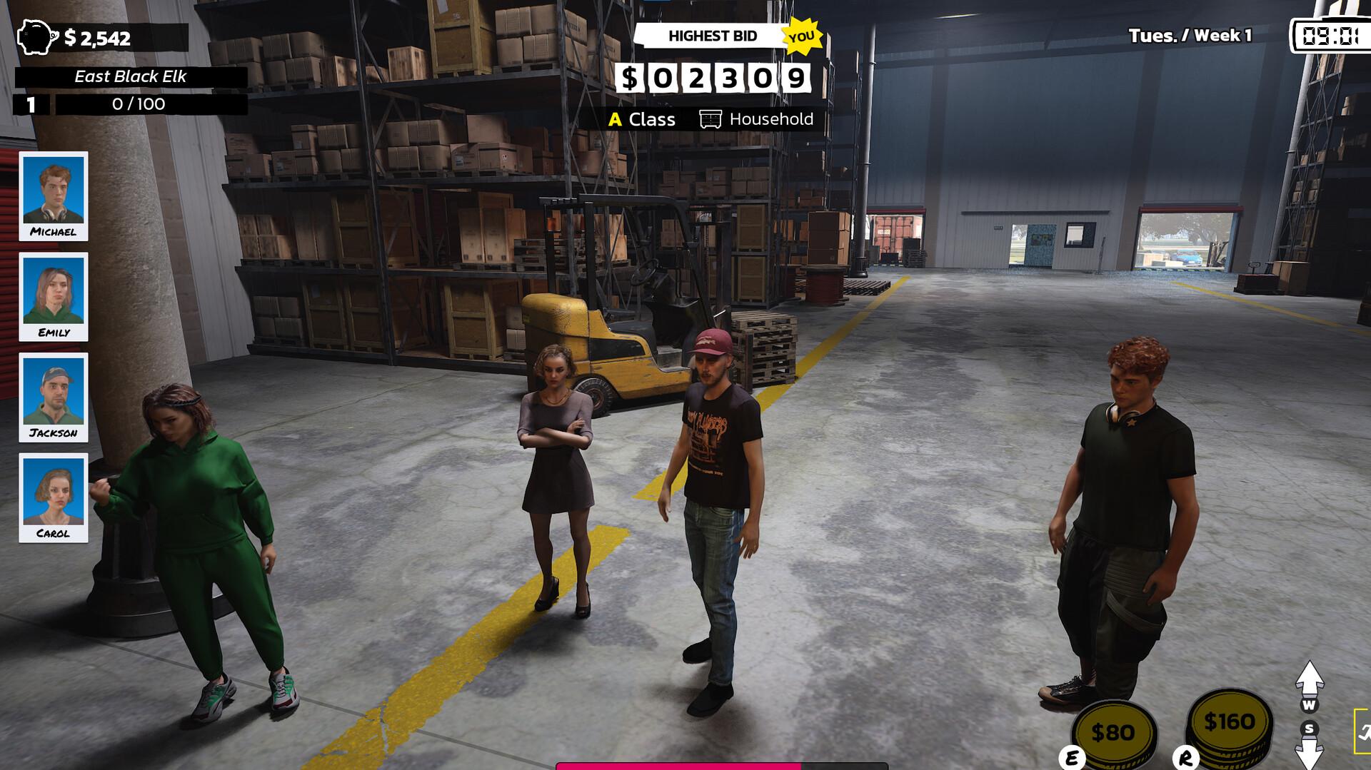 Storage Hunter Simulator اوروبي بي سي ستيم كود رقمي