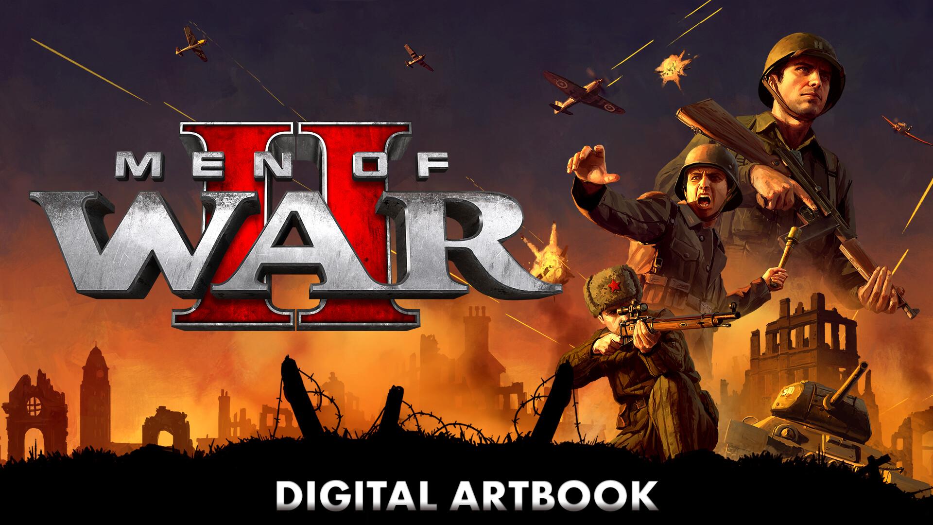 Men Of War II - Digital Artbook DLC بي سي ستيم كود رقمي