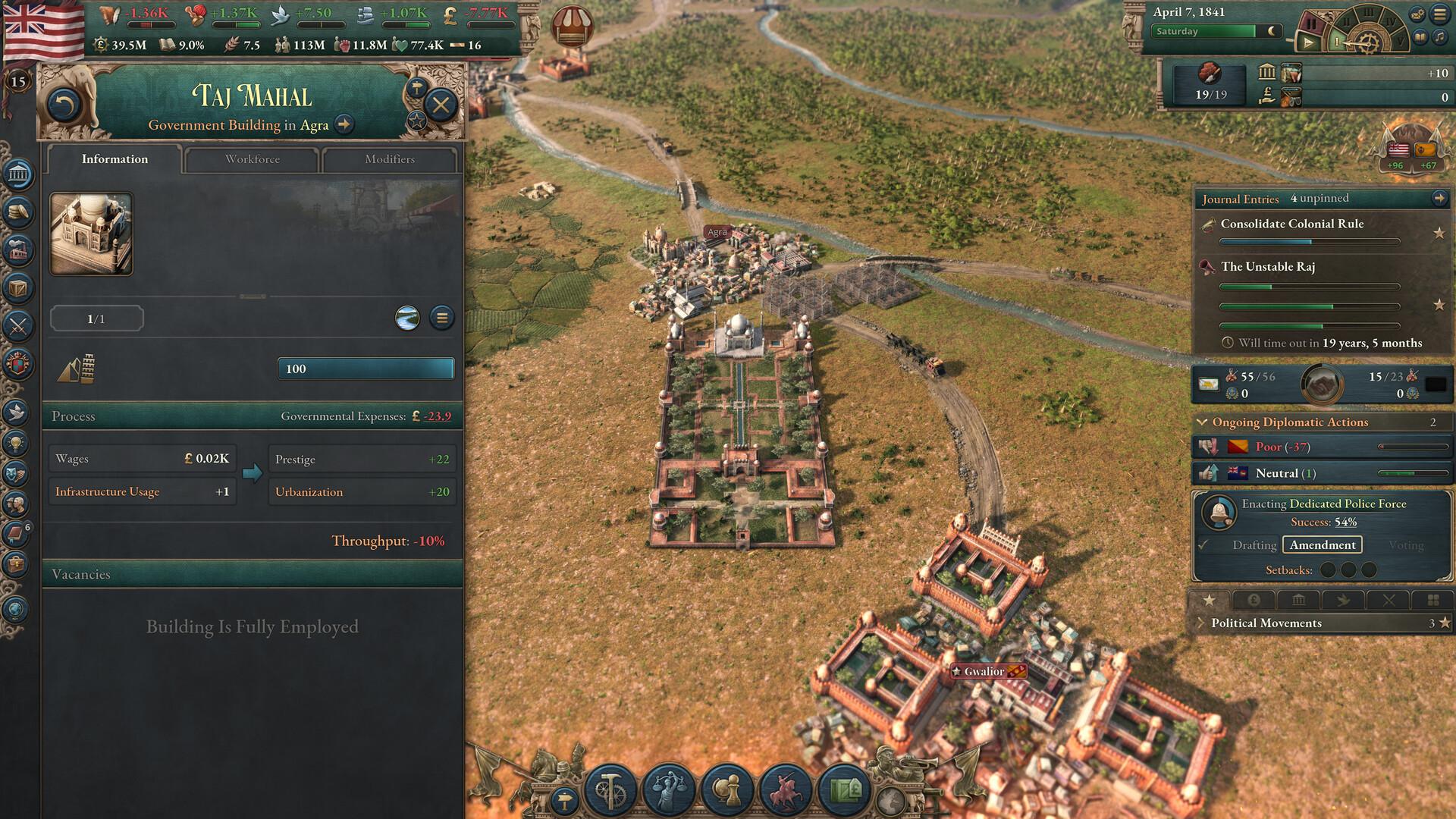 Victoria 3 - Pivot Of Empire DLC بي سي ستيم كود رقمي