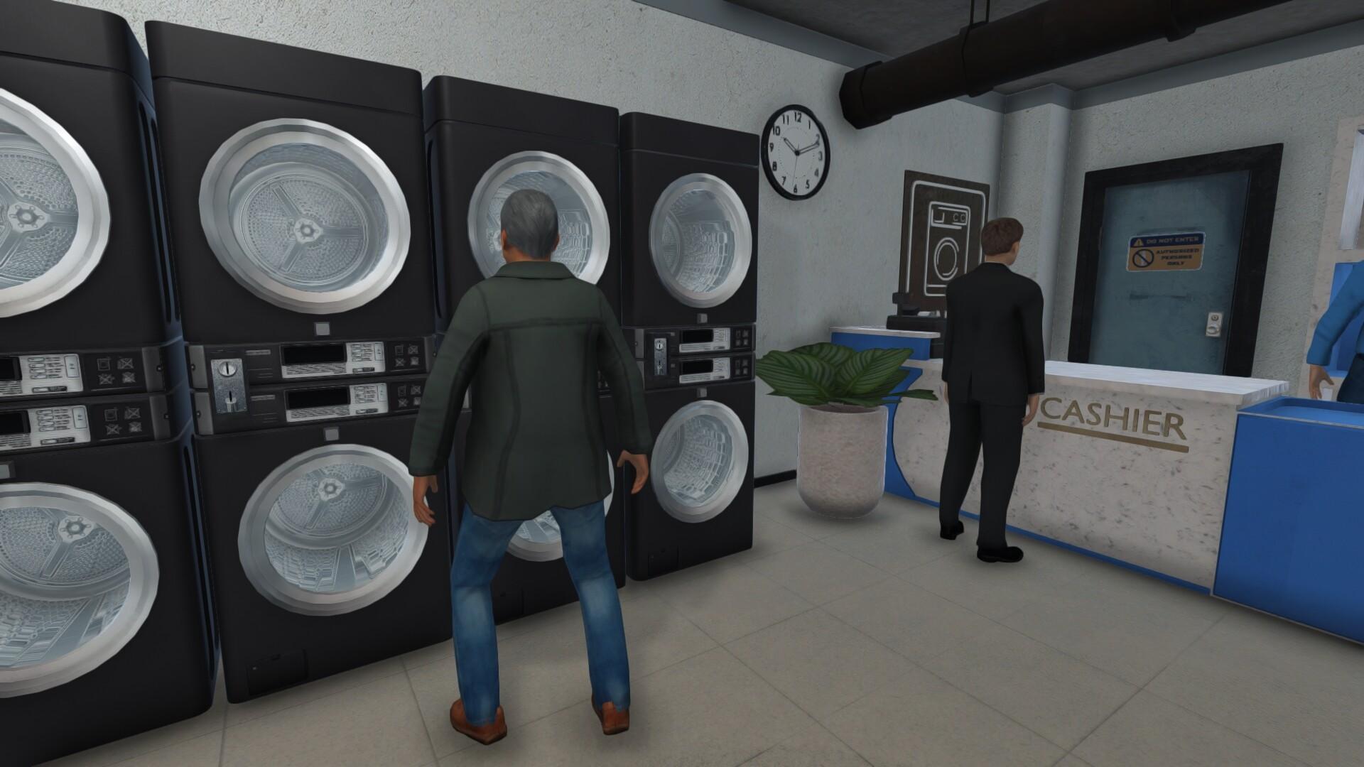 Laundry Store Simulator بي سي ستيم حساب