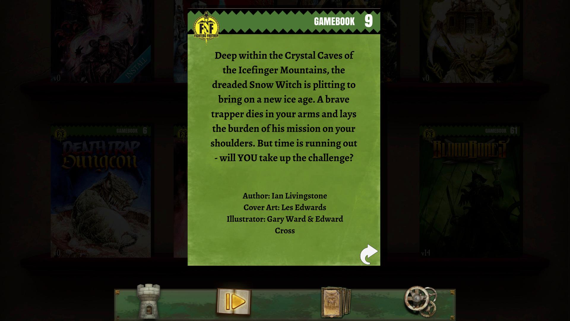 Fighting Fantasy Classics - Caverns Of The Snow Witch DLC بي سي ستيم كود رقمي