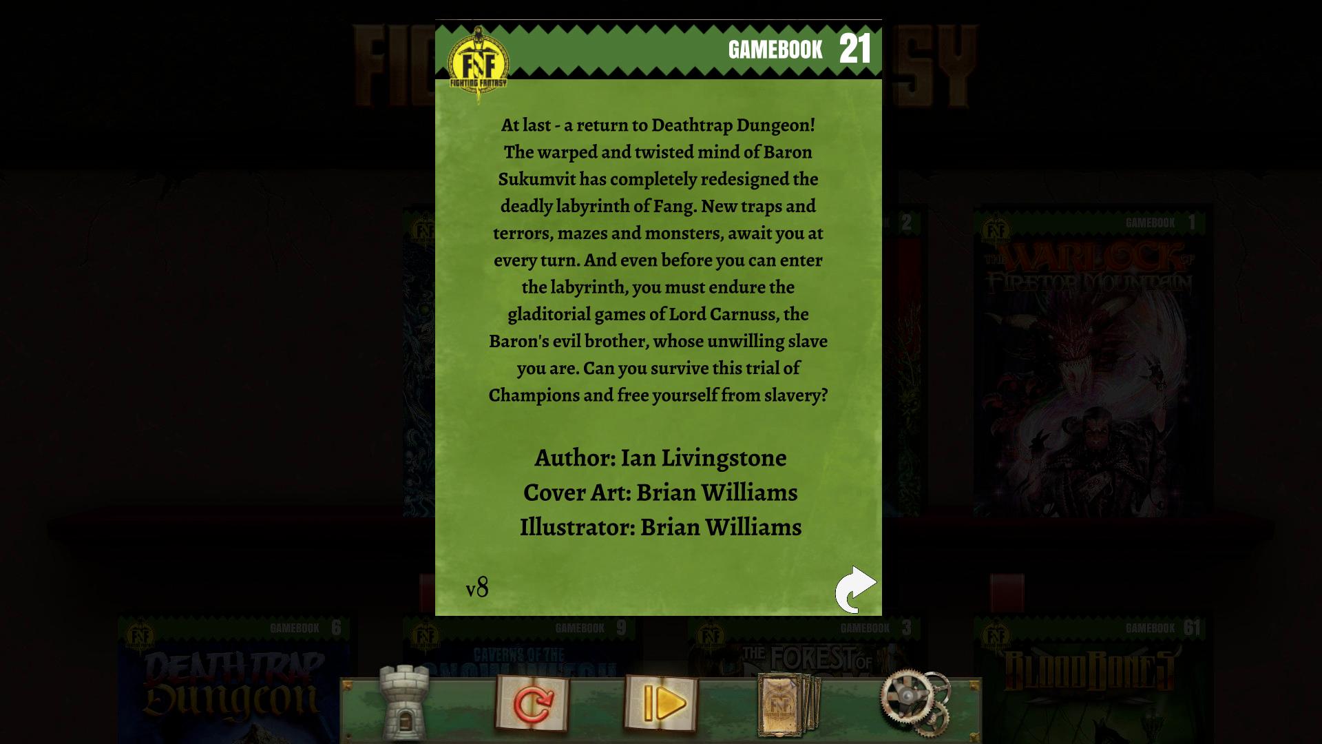 Fighting Fantasy Classics - نسخة تجريبية Of Champions DLC بي سي ستيم كود رقمي