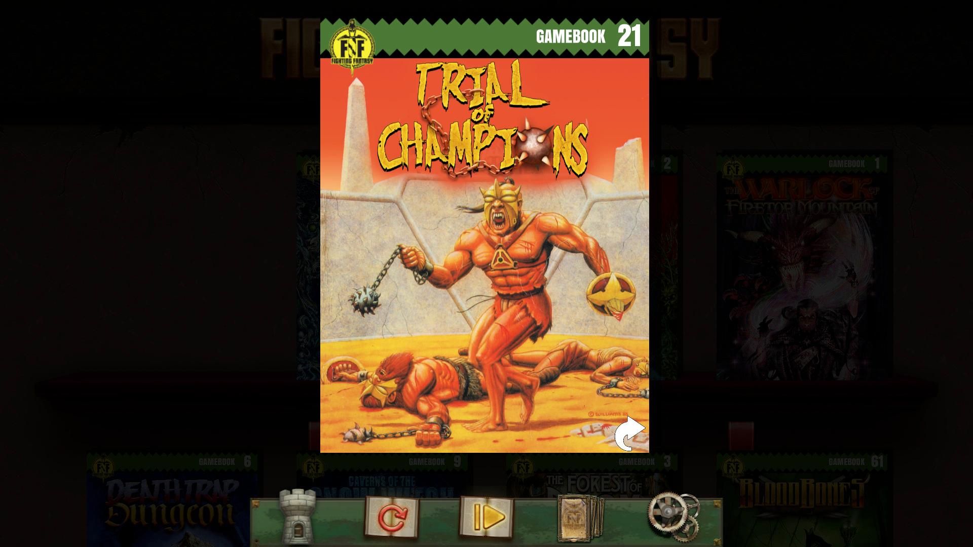 Fighting Fantasy Classics - نسخة تجريبية Of Champions DLC بي سي ستيم كود رقمي