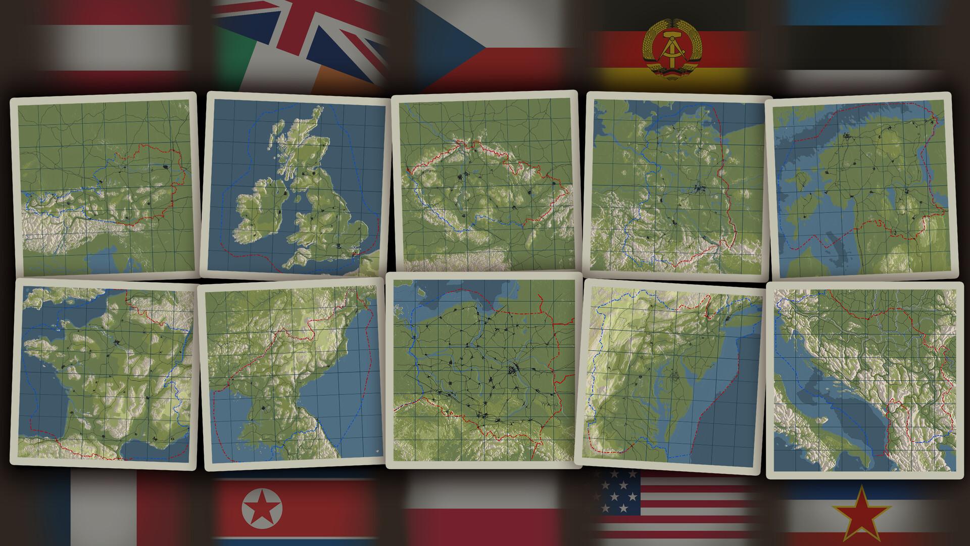 Workers & Resources: Soviet Republic - World Maps DLC بي سي ستيم كود رقمي