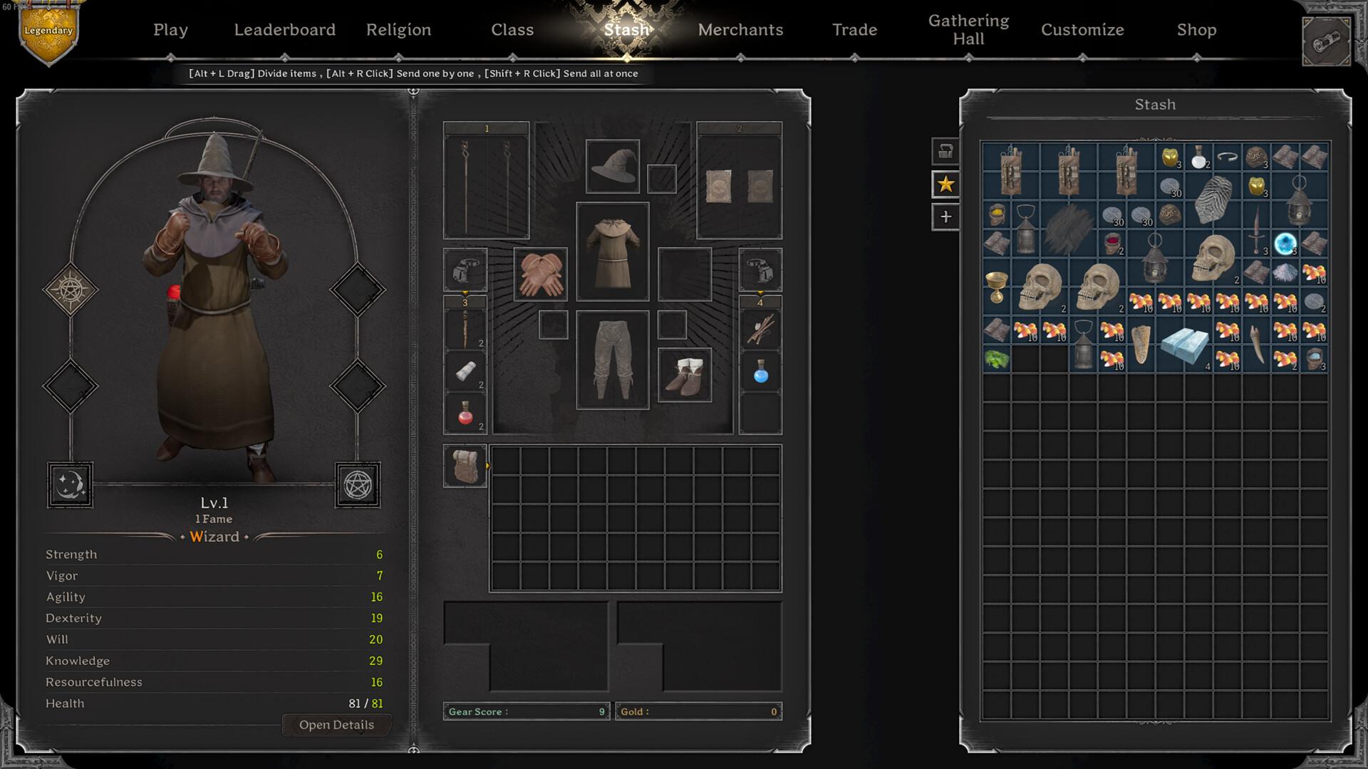 Dark And Darker + Legendary Status DLC بي سي Official Website حساب