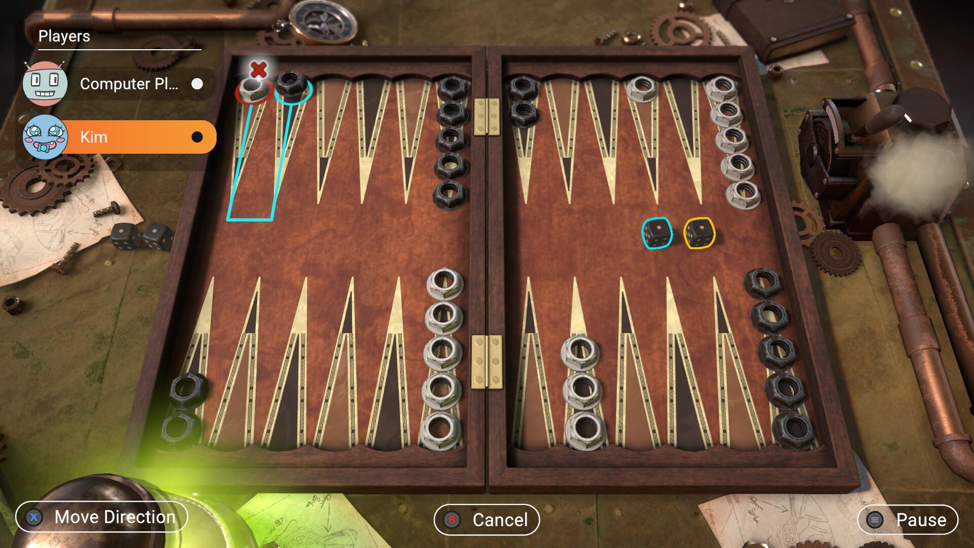 Backgammon + Checkers + Mills بي سي ستيم كود رقمي