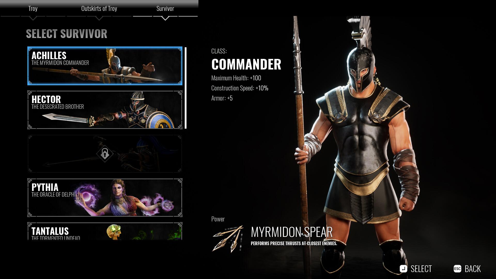 Achilles: Survivor بي سي ستيم كود رقمي