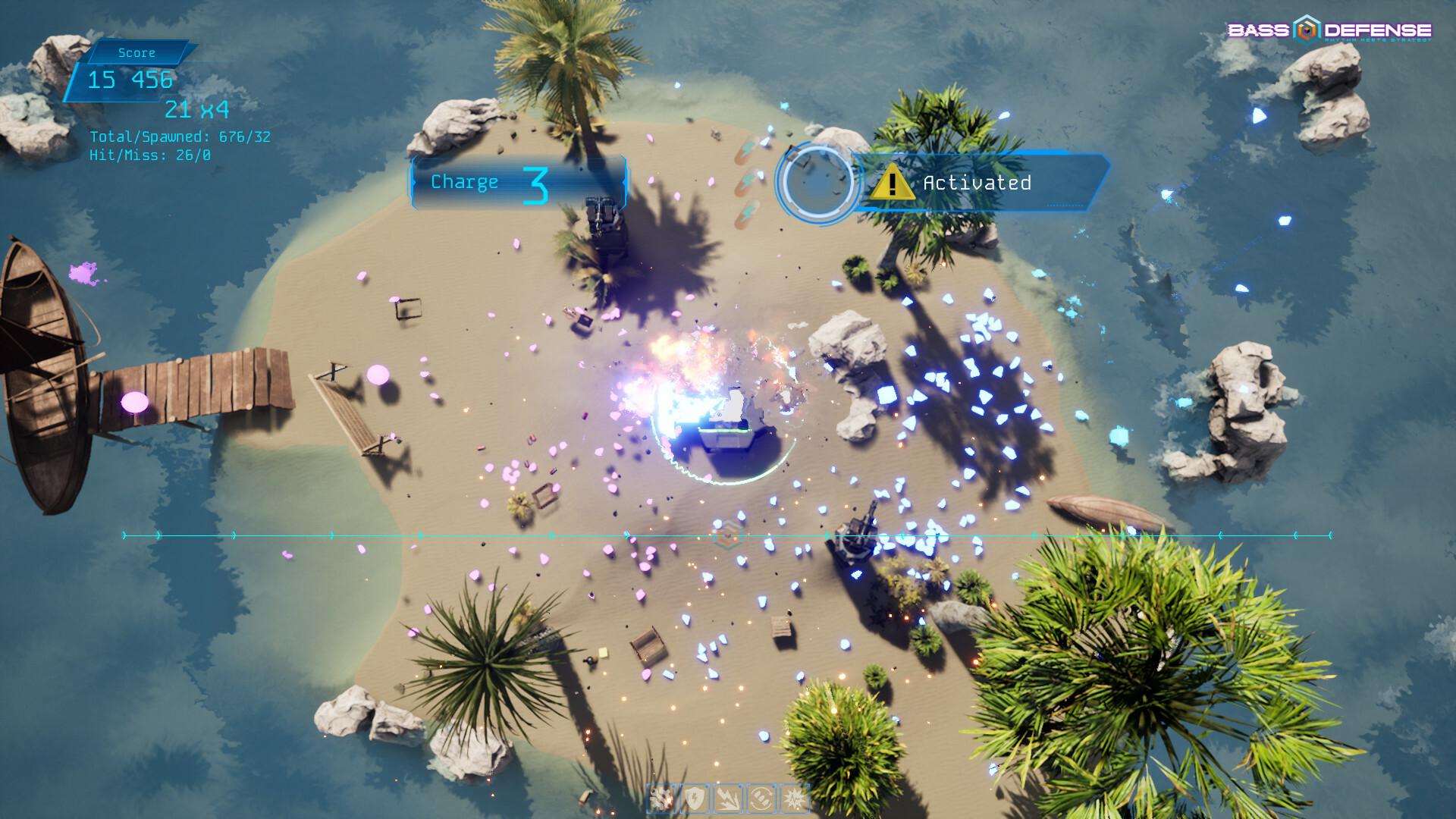 Bass Defense - Rhythm Meets Strategy بي سي ستيم كود رقمي