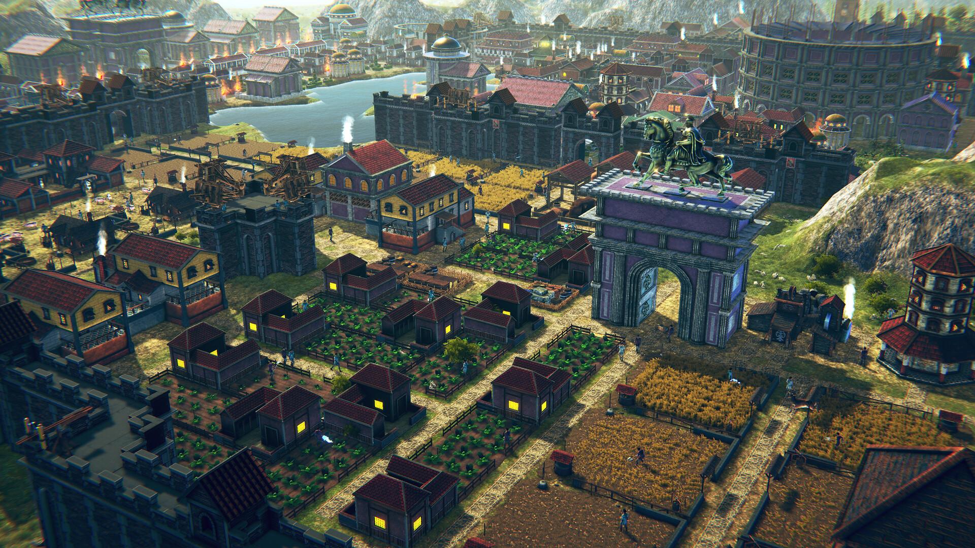 Roman Triumph: Survival City Builder اوروبي بي سي ستيم كود رقمي