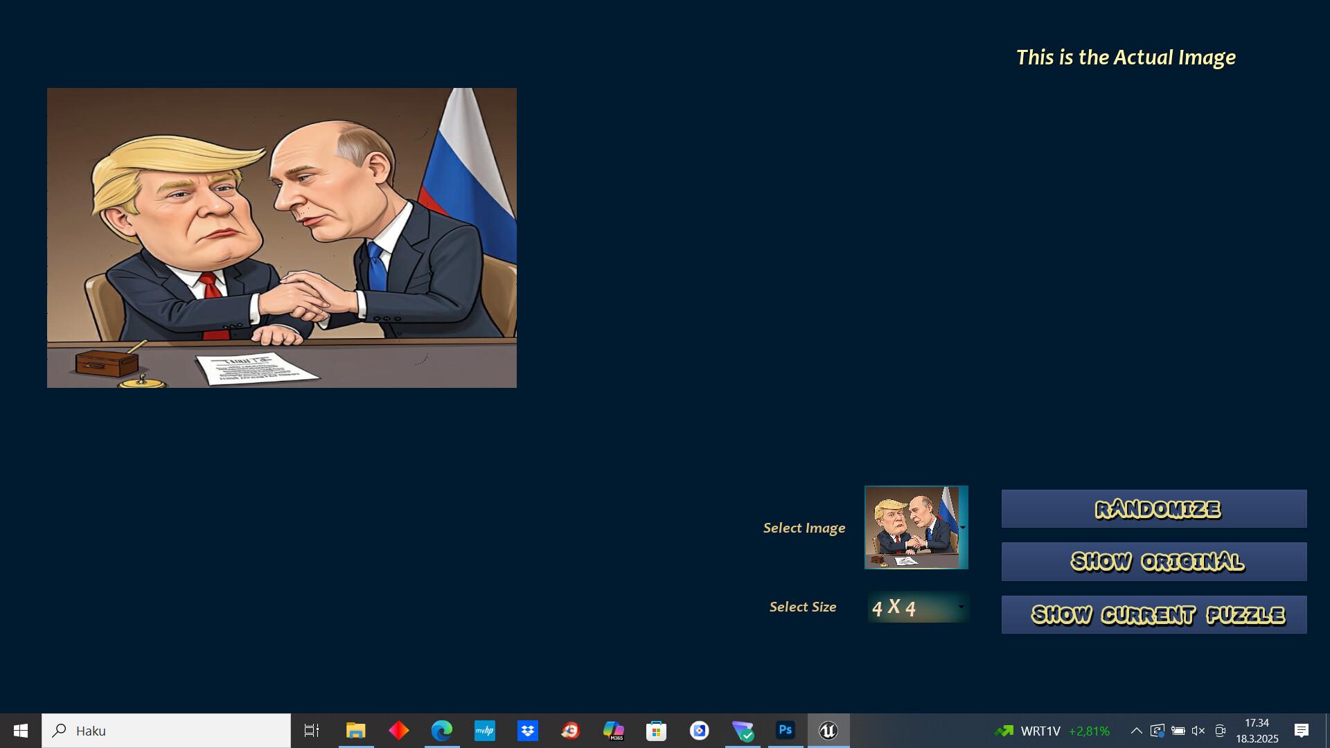 Trump Jigsaw بي سي ستيم كود رقمي