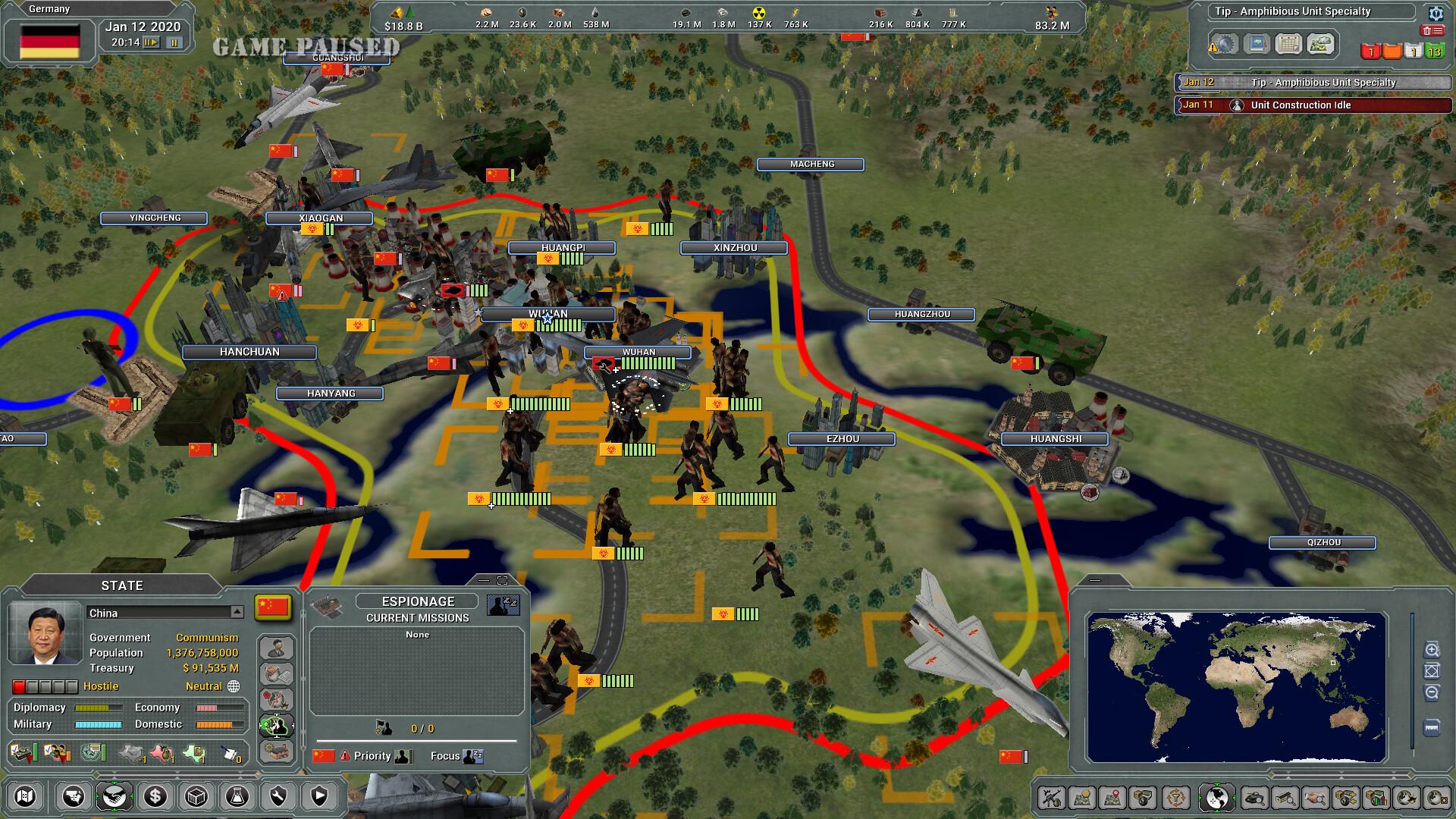 Supreme Ruler Global Outbreak بي سي ستيم كود رقمي