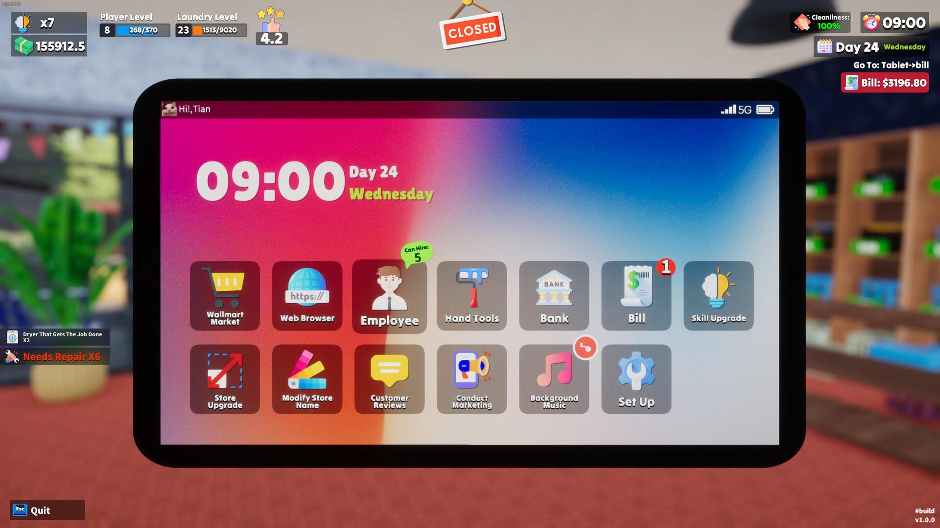 Laundry Simulator : PowerWash It! بي سي ستيم كود رقمي