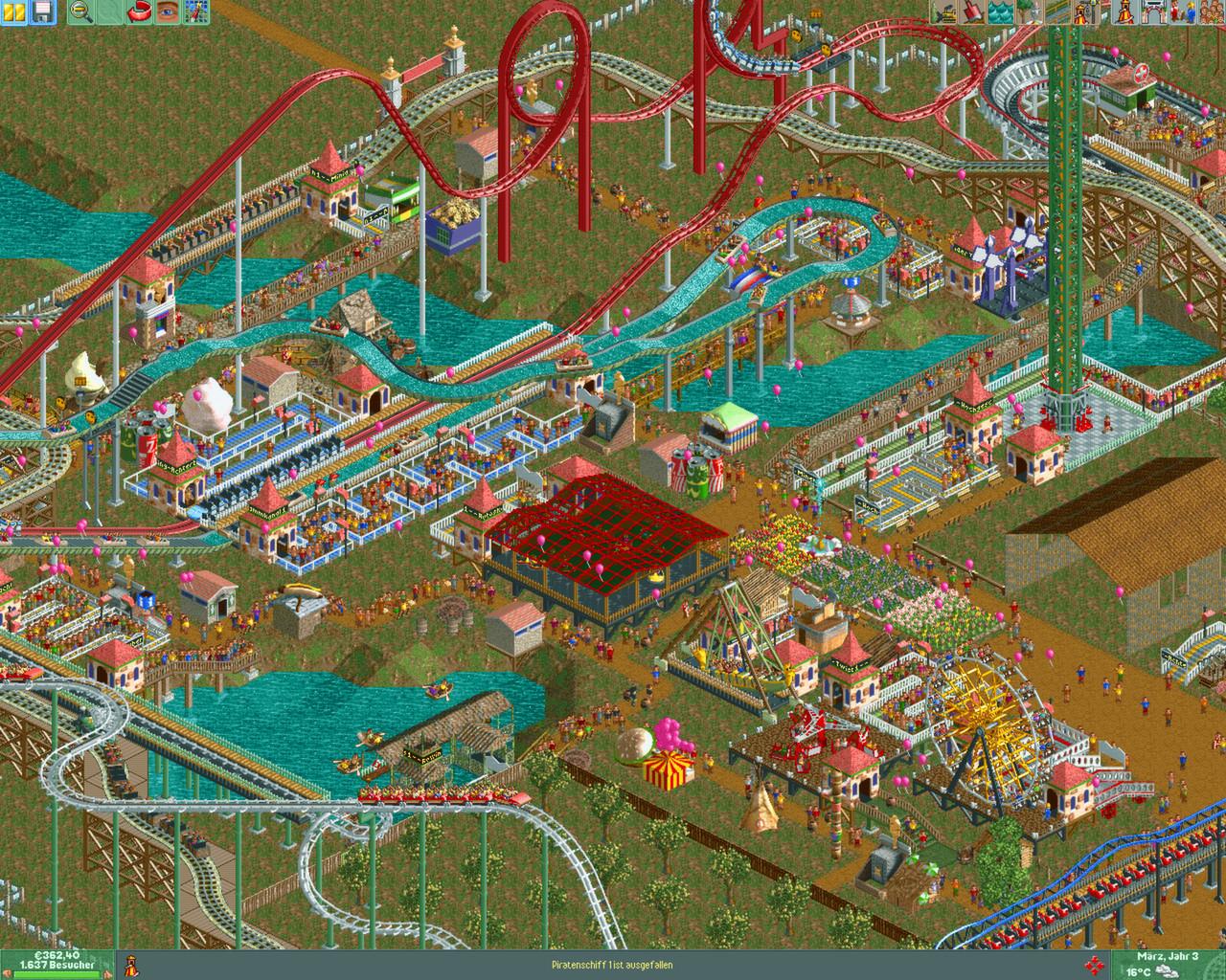 RollerCoaster Tycoon 2: Triple Thrill Pack اوروبي بي سي ستيم كود رقمي
