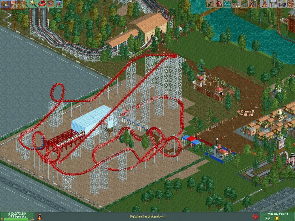 RollerCoaster Tycoon 2: Triple Thrill Pack اوروبي بي سي ستيم كود رقمي