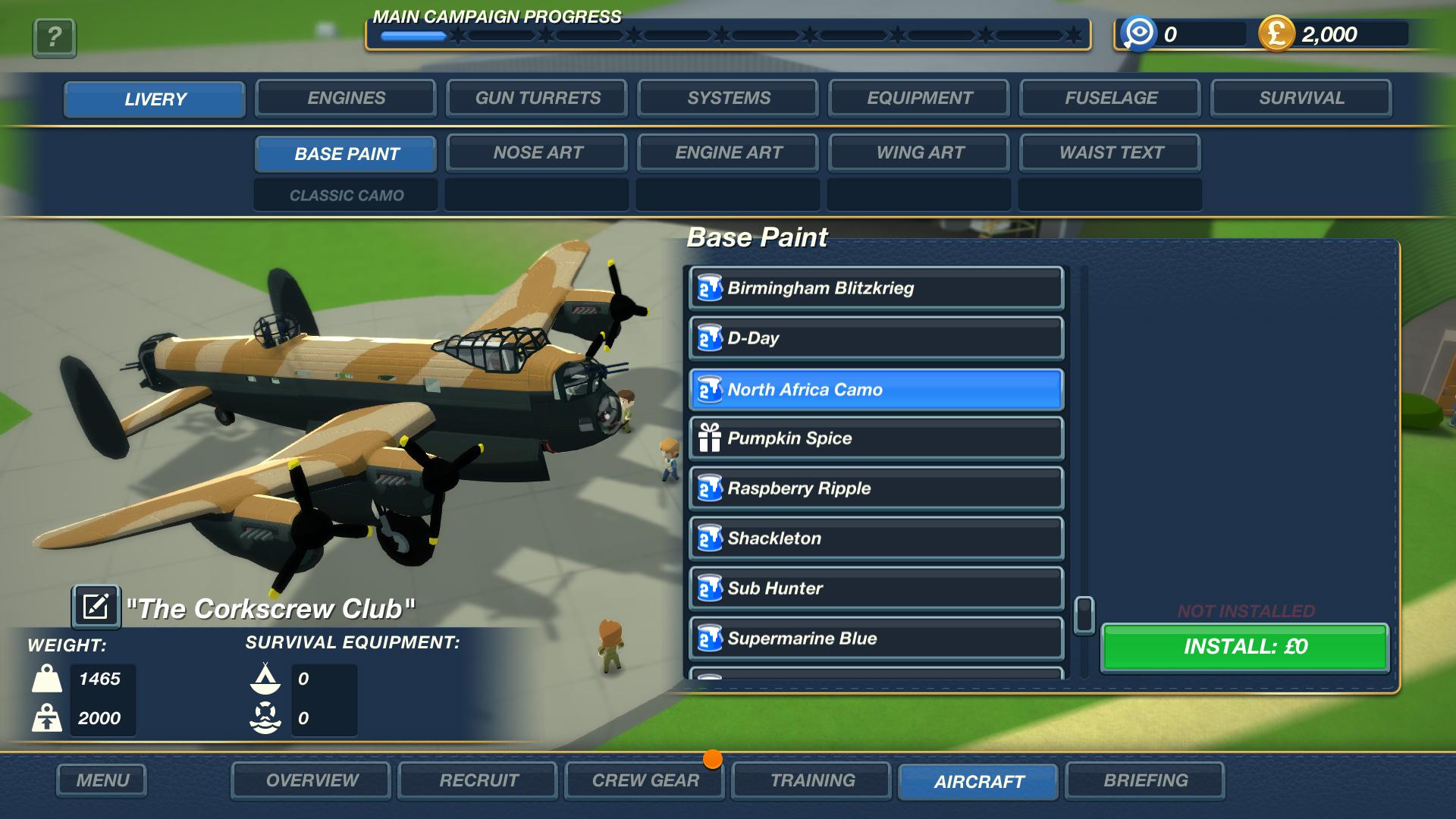 Bomber Crew - Skin Pack 2 DLC بي سي ستيم كود رقمي