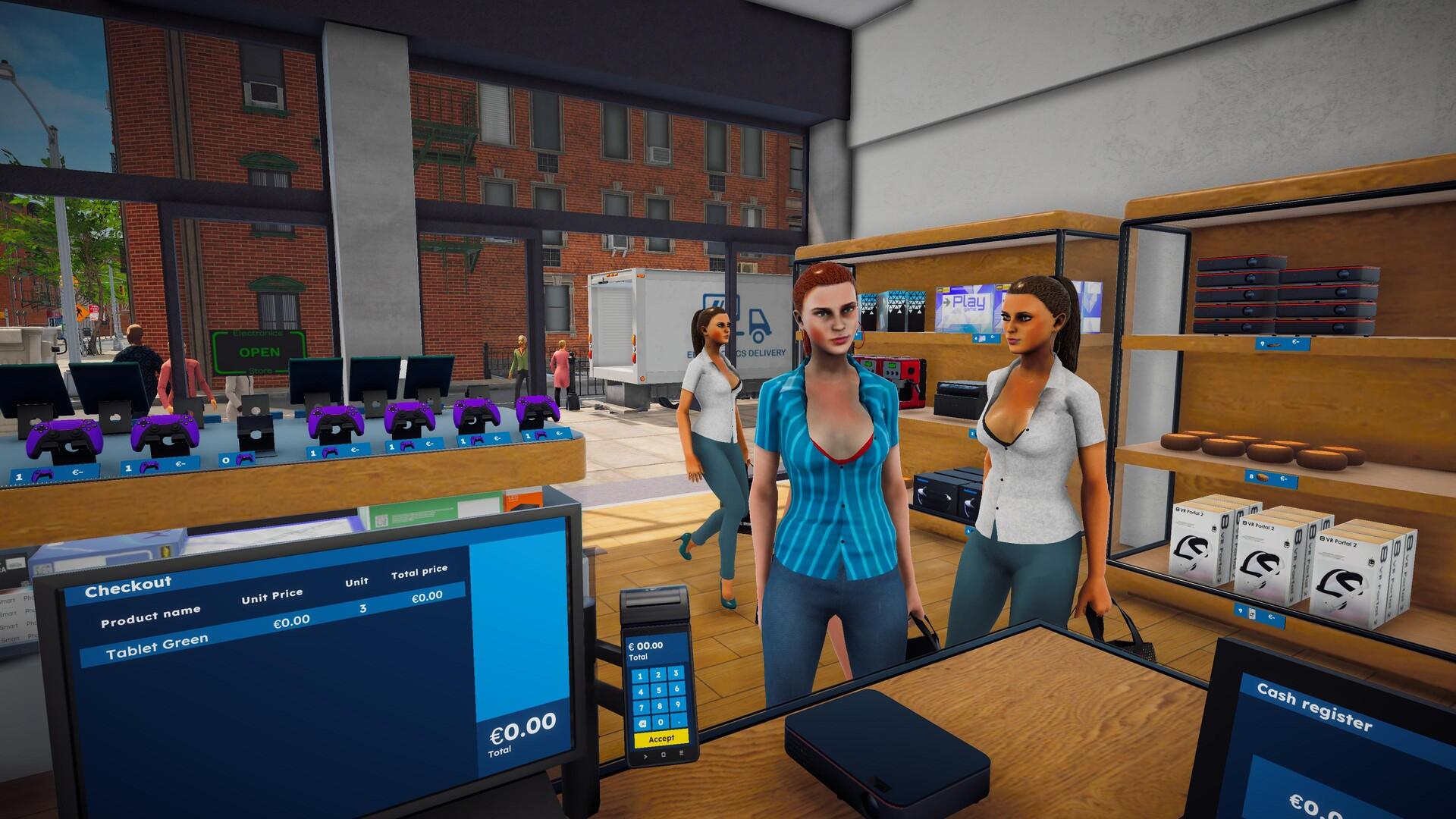 Electronics Supermarket Simulator بي سي ستيم كود رقمي