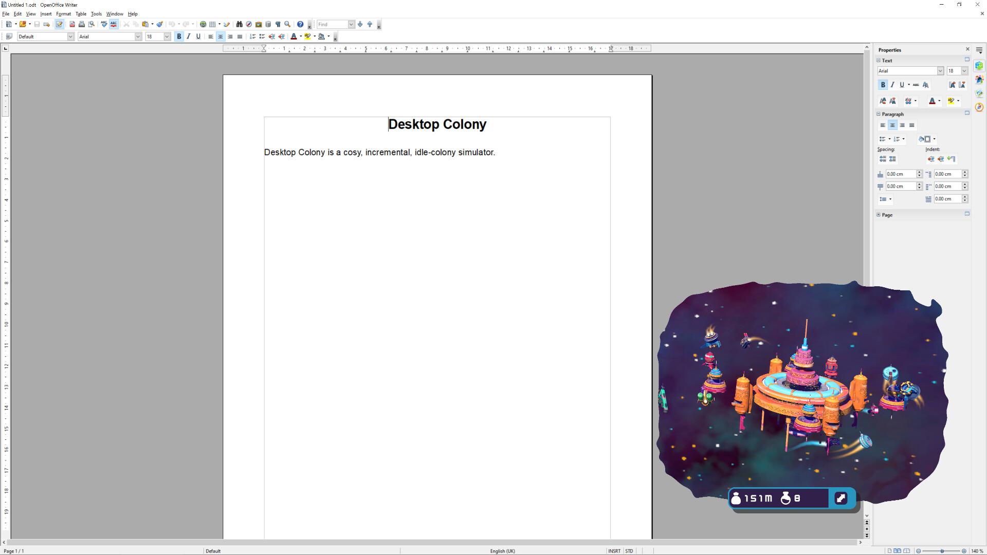 Desktop Colony بي سي ستيم كود رقمي