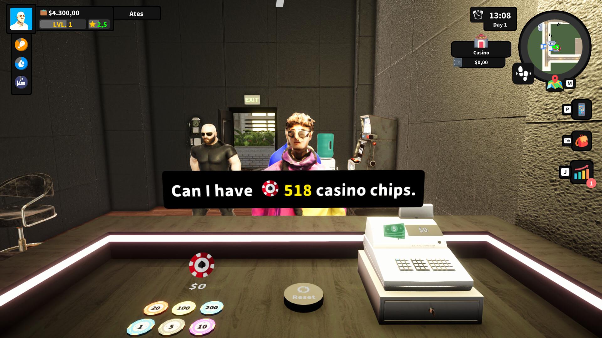 Casino Management Simulator بي سي ستيم كود رقمي