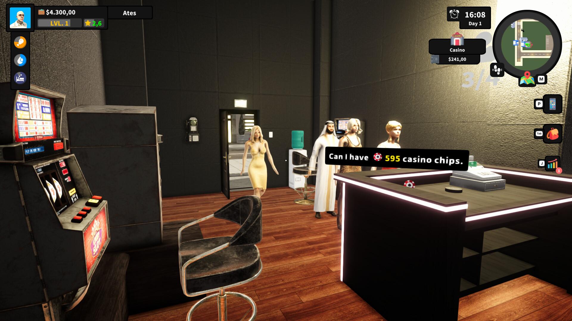 Casino Management Simulator بي سي ستيم كود رقمي