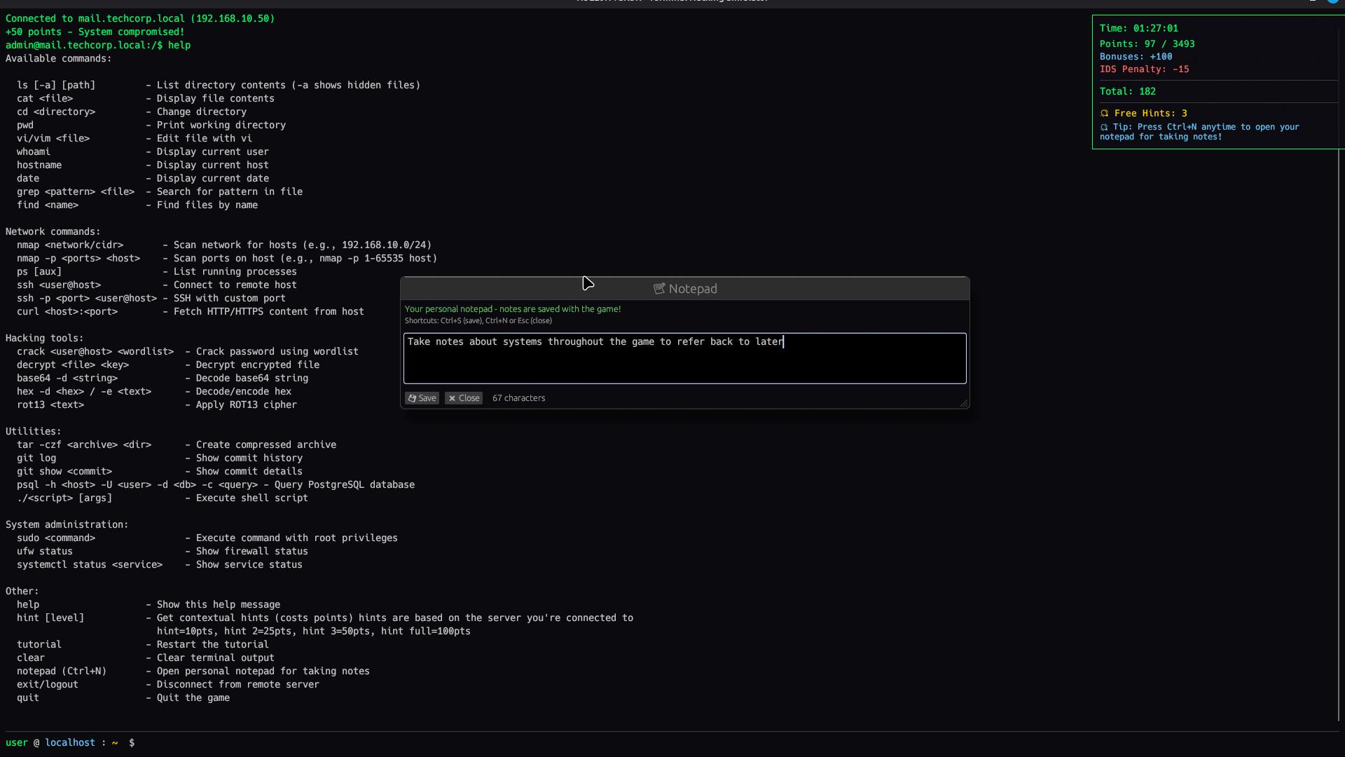 HELLO HACKER بي سي ستيم كود رقمي