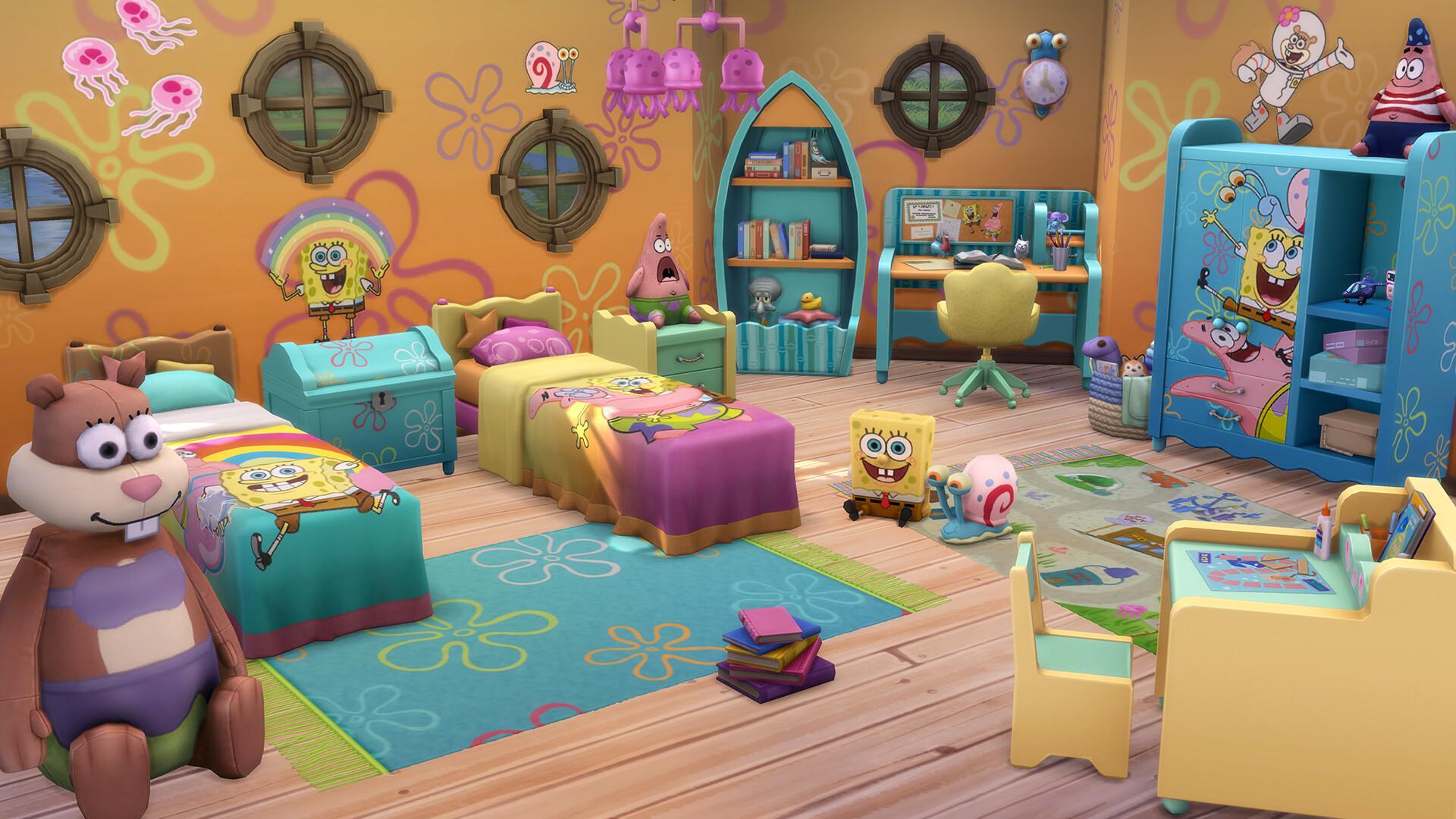 The Sims 4 - SpongeBob Bikini Bottom حزمة DLC اكسبوكس 1 / إكس بوكس سيريس X|S كود رقمي