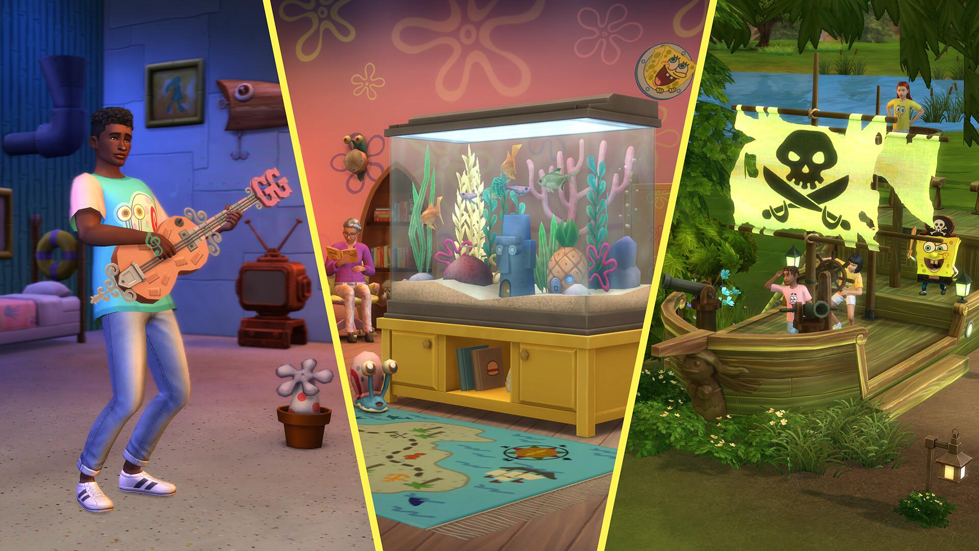 The Sims 4 - SpongeBob Bikini Bottom حزمة DLC اكسبوكس 1 / إكس بوكس سيريس X|S كود رقمي