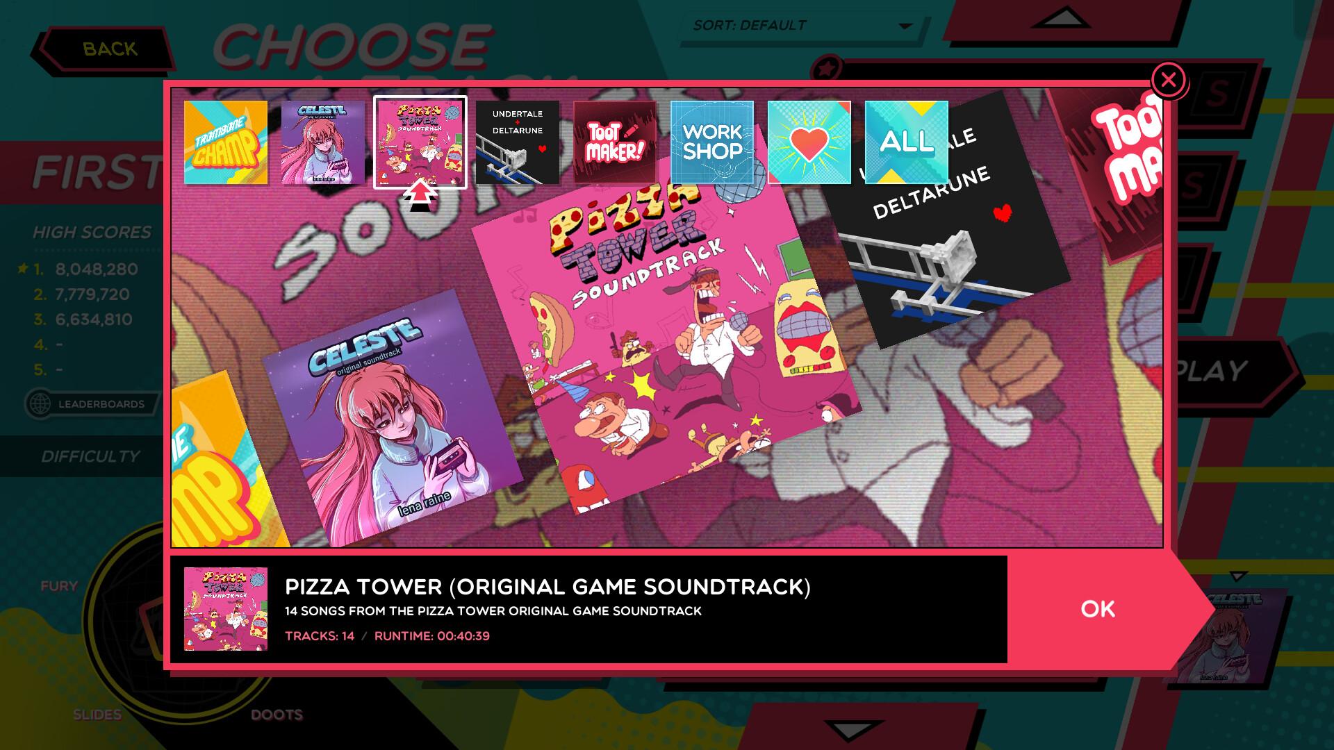 Trombone Champ - Pizza Tower Song Pack DLC بي سي ستيم كود رقمي