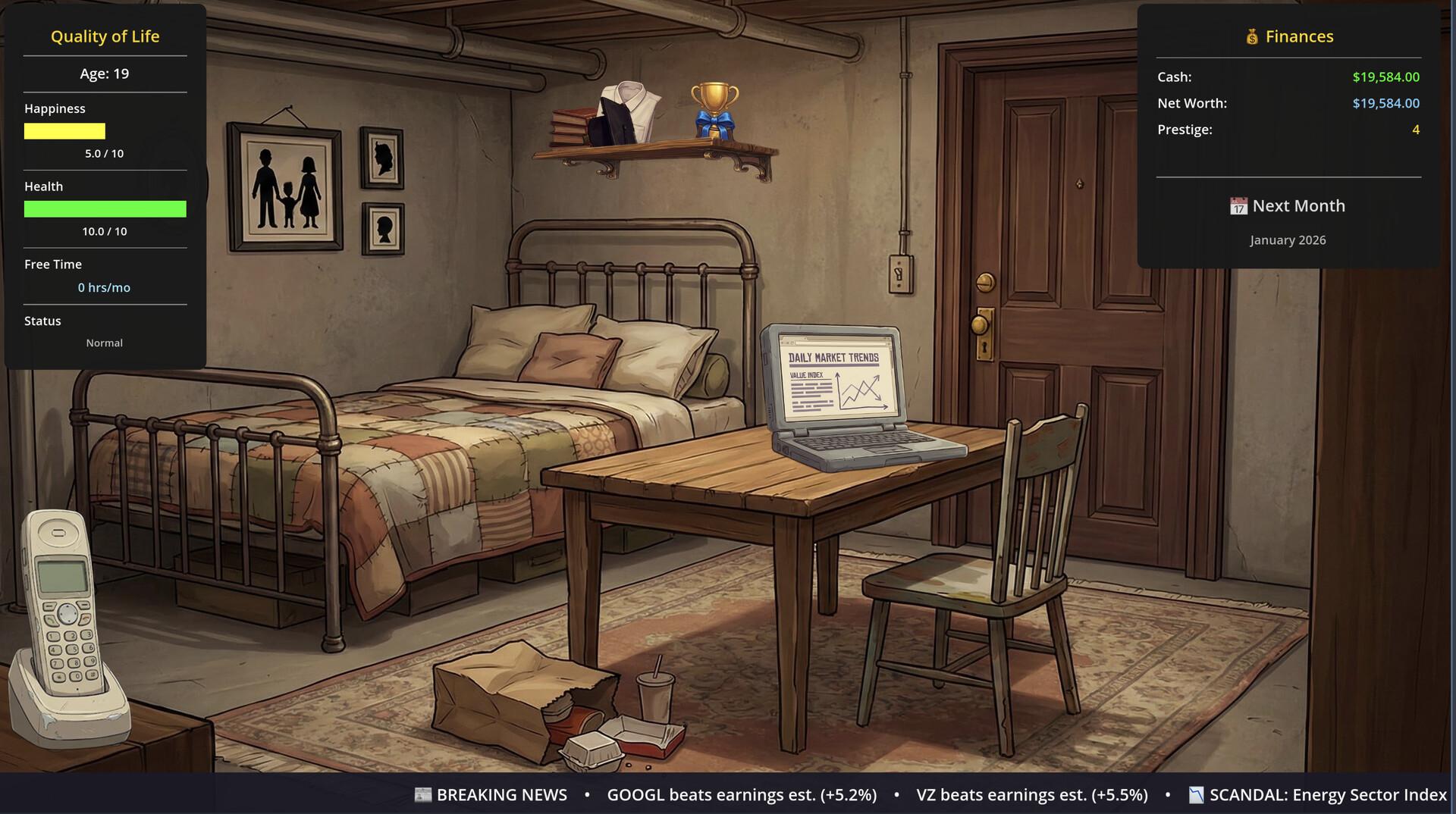 SELF MADE: Investment Life Sim بي سي ستيم كود رقمي