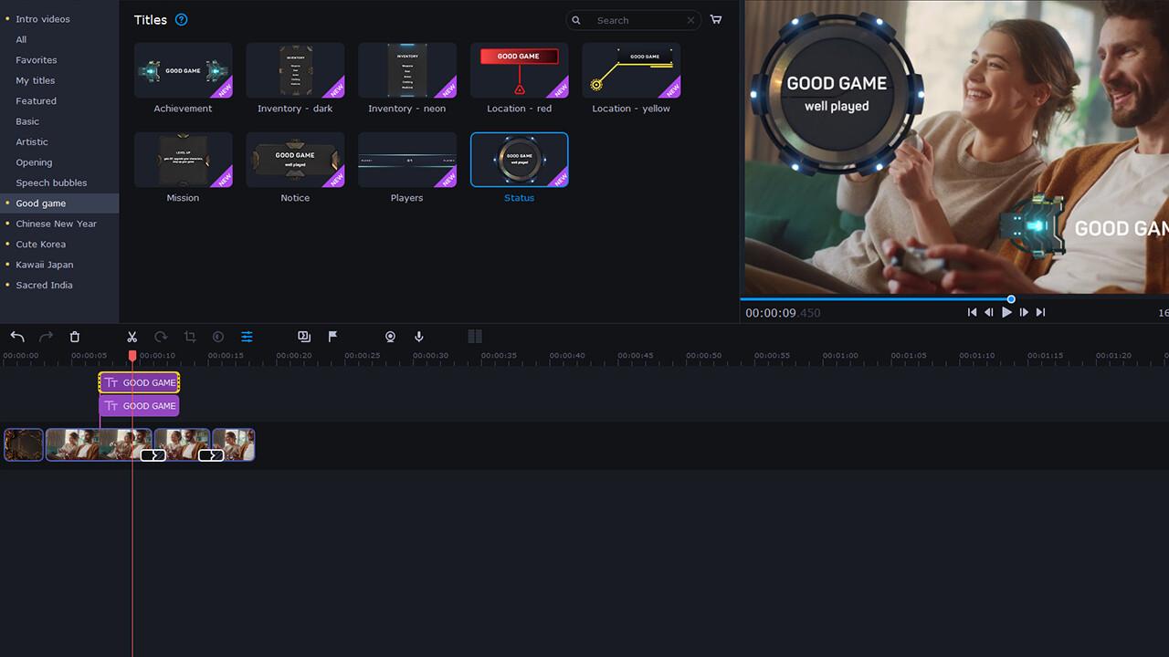 Movavi Video Editor 2025 - Cinematic Set DLC بي سي ستيم كود رقمي