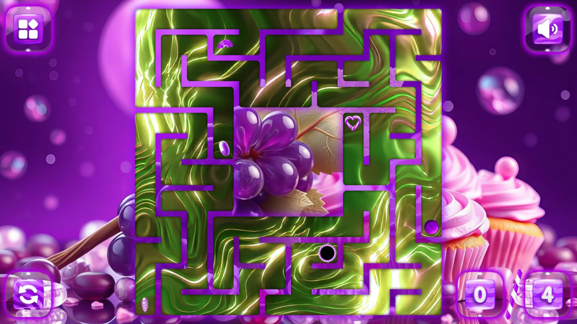 Sweetie Candy Maze: Purple Grape بي سي ستيم كود رقمي