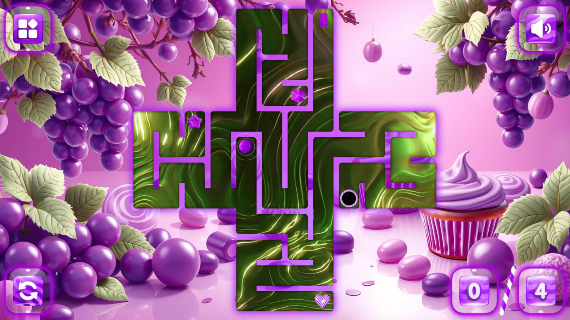 Sweetie Candy Maze: Purple Grape بي سي ستيم كود رقمي