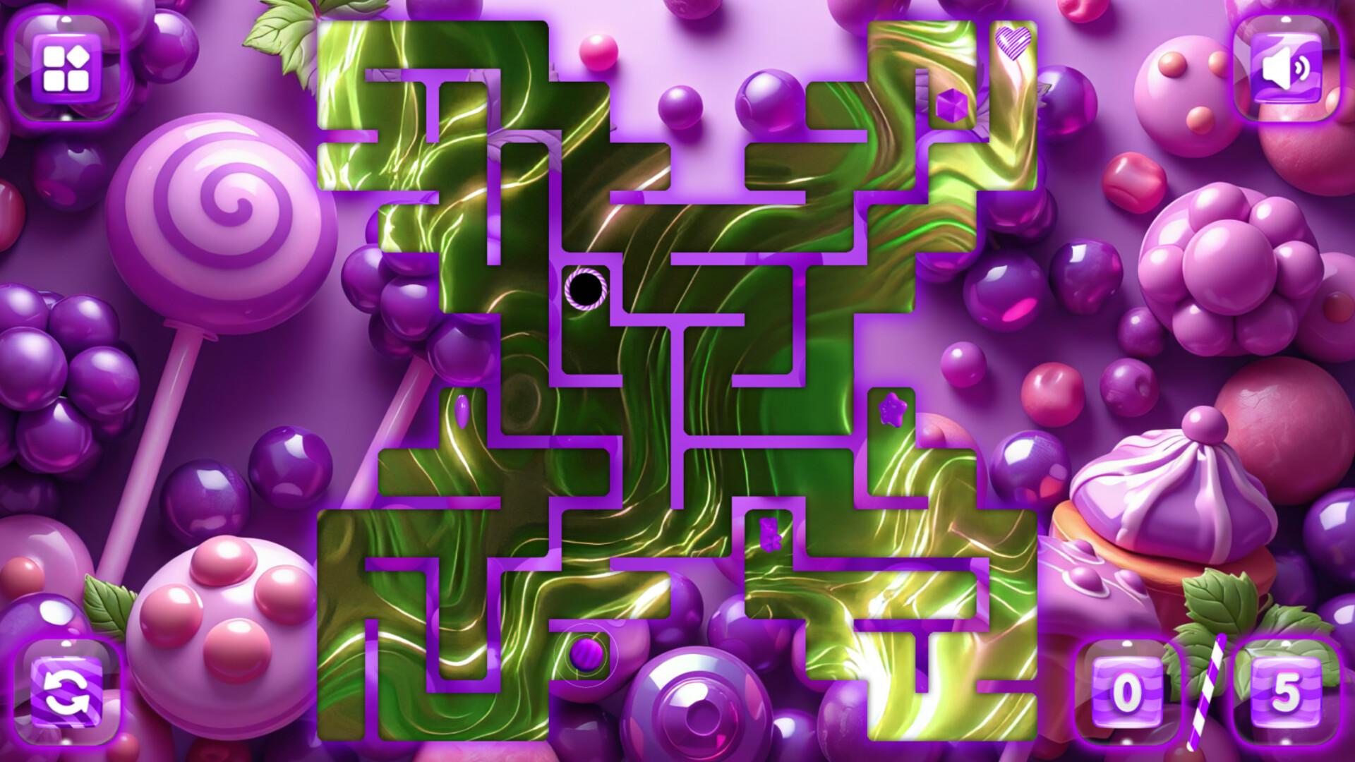 Sweetie Candy Maze: Purple Grape بي سي ستيم كود رقمي