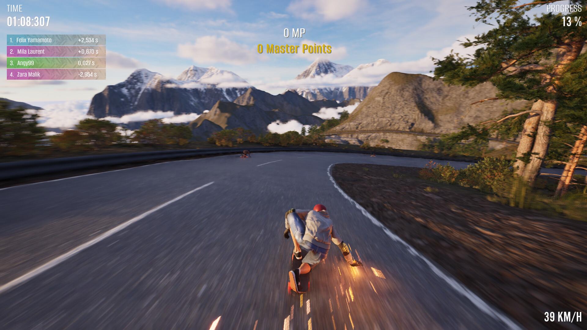 Longboard Skate Downhill Simulator بلايستيشن 5 حساب