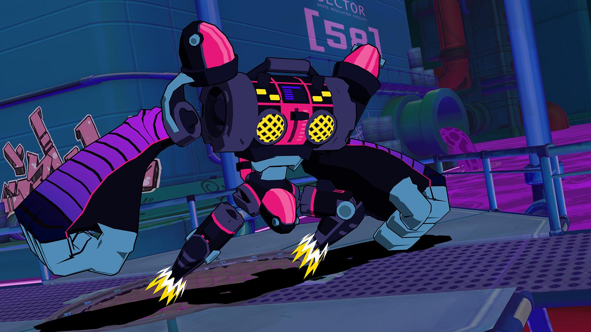 Lethal League Blaze - Gigahertz Visualizer X Outfit For Doombox DLC بي سي ستيم كود رقمي