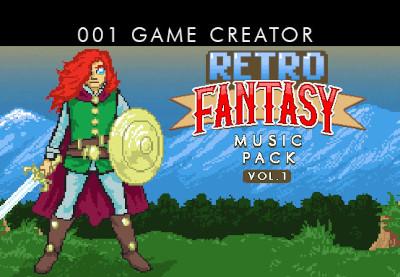 001 Game Creator - Retro Fantasy Music Pack Volume 1 DLC ستيم كود رقمي