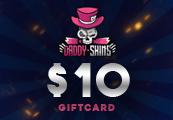 DaddySkins 10 USD هدية بطاقة
