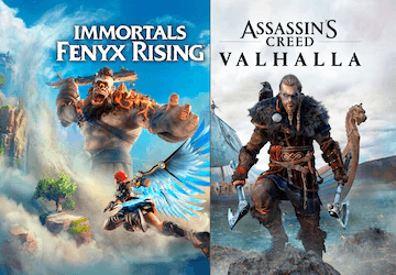 Assassin'S Creed Valhalla + Immortals Fenyx Rising حزمة ارجنتيني اكسبوكس 1 كود رقمي