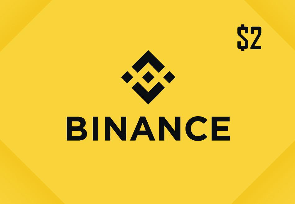Binance هدية بطاقة (USDT) $2