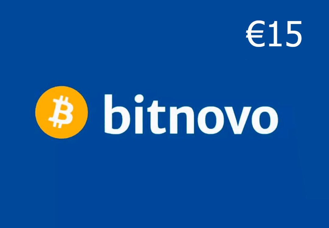 BitNovo Crypto بطاقة €15
