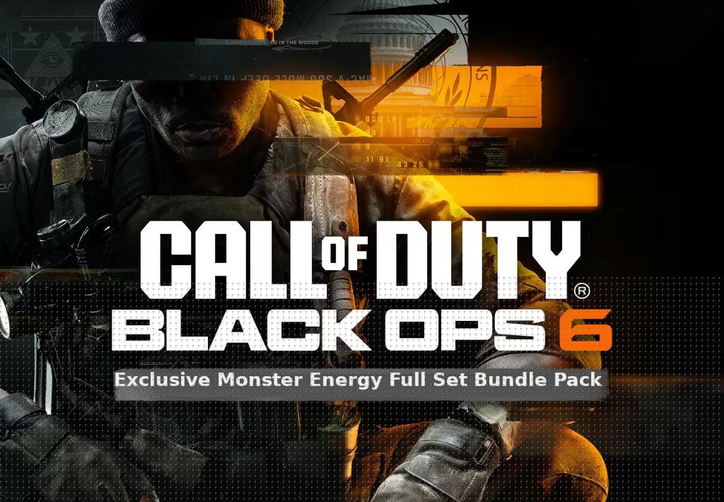 Call Of Duty: Black Ops 6 - Exclusive Monster Energy Full Set حزمة Pack اوروبي بي سي/بلايستيشن 4/بلايستيشن 5/اكسبوكس 1/سيريس X|S كود رقمي