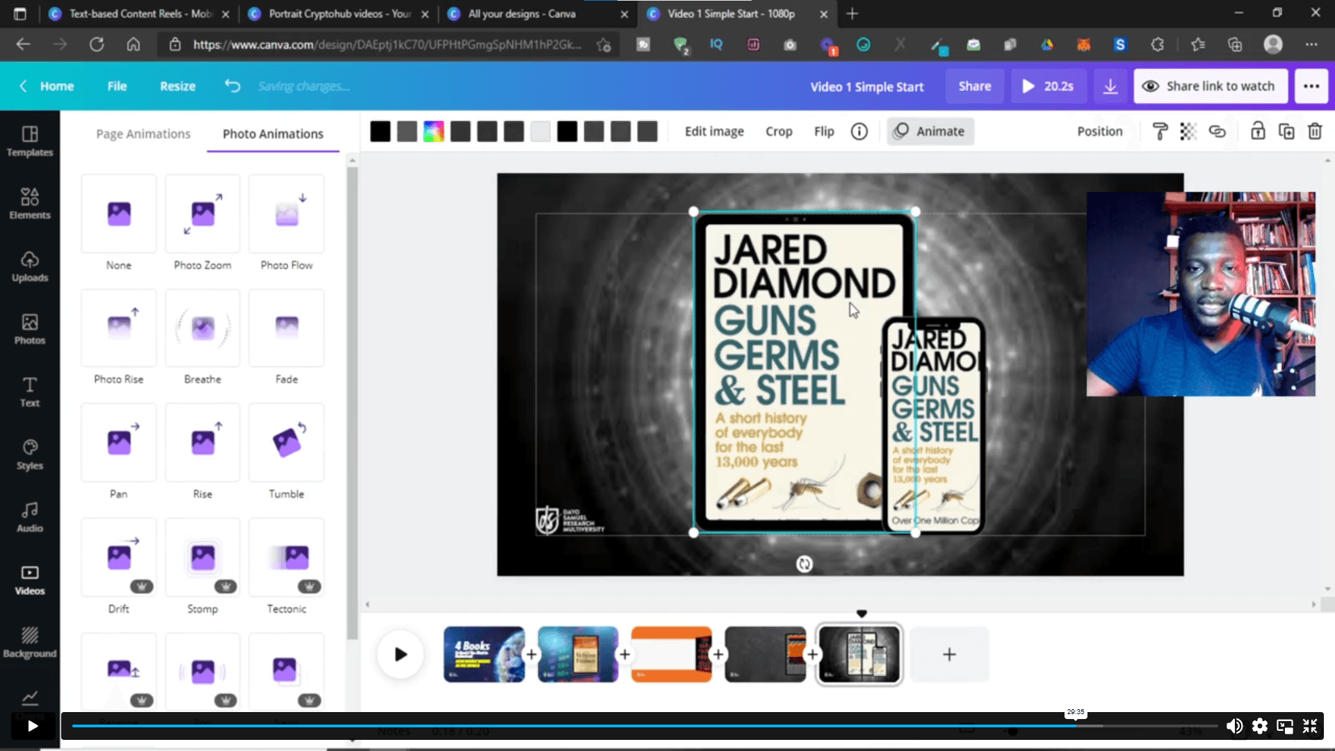 Create Videos, Motion Graphics And Animation Using Canva Alpha Academy كود