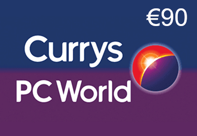 Currys بي سي World €90 هدية بطاقة IE
